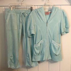 Juicy terra cloth track suit